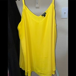 Torrid yellow double layer chiffon 2